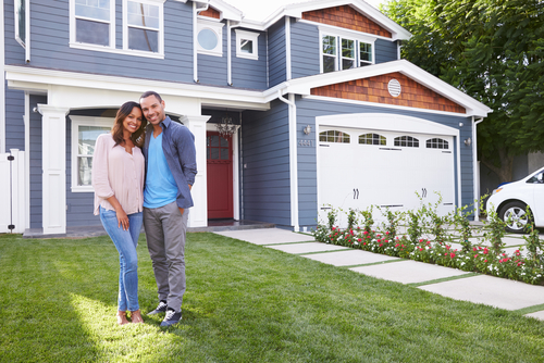 "Advisor guiding a buyer through down payment assistance program eligibility"